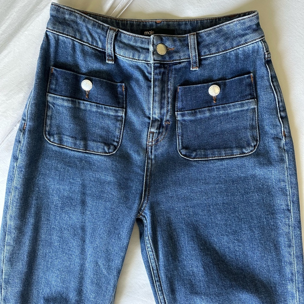 Maje denim pants